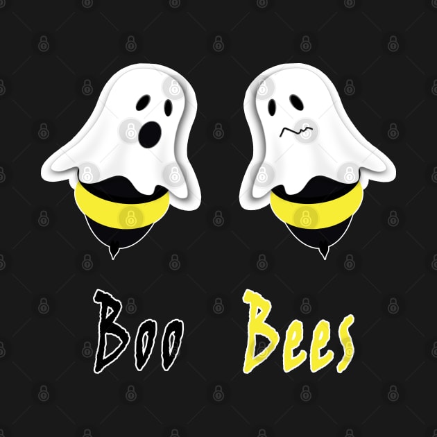 Boo Bees Funny Couple with Costume's Halloween party by salah_698