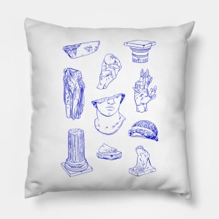 Mythology Sticker Pillow