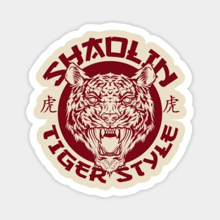 Shaolin Tiger Style Magnet