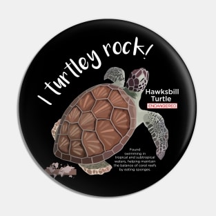 Hawksbill Turtle Pin