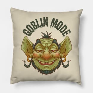 Goblin Mode Pillow