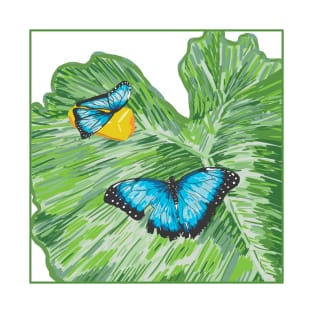 Butter Fly and Butterfly T-Shirt