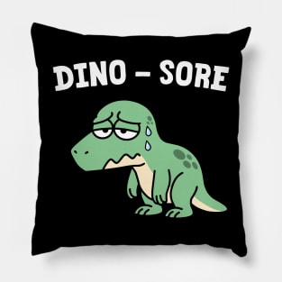 dino - sore Pillow
