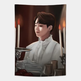 BTS SUGA CANDLE LIGHT DINNER Tapestry