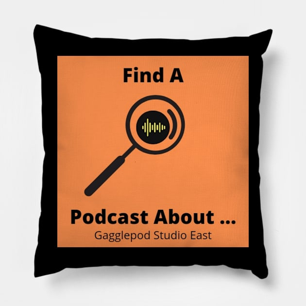 FAPA Logo Pillow by Find A Podcast About