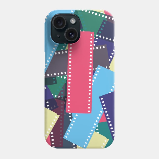 Messy Film Negatives Phone Case by aaalou