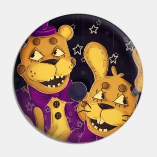 Spring Bonnie and Fredbear from FNaF Pin