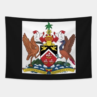 The Coat of Arms of Trinidad and Tobago Tapestry