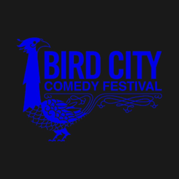 Old School Logo in Royal Blue by BirdCityComedyFestival