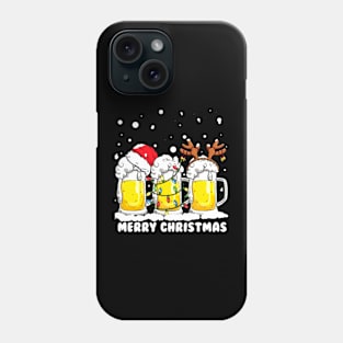 Merry Christmas beer Phone Case