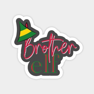 Brother Elf Christmas Shirt Magnet