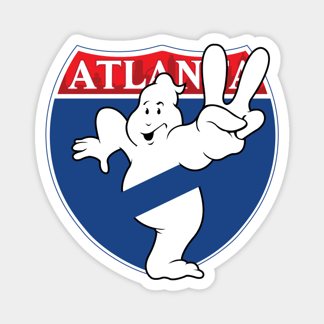 Atlanta Ghostbusters 2 Logo Magnet by ATLGhostbusters