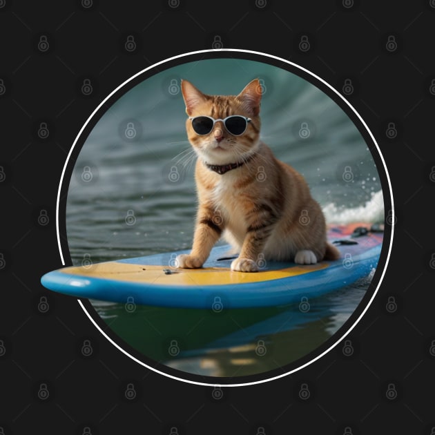 SURFER CAT by JWOLF