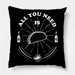 All You Need Is Taco - A Mexican Food Delicious V2 Pillow