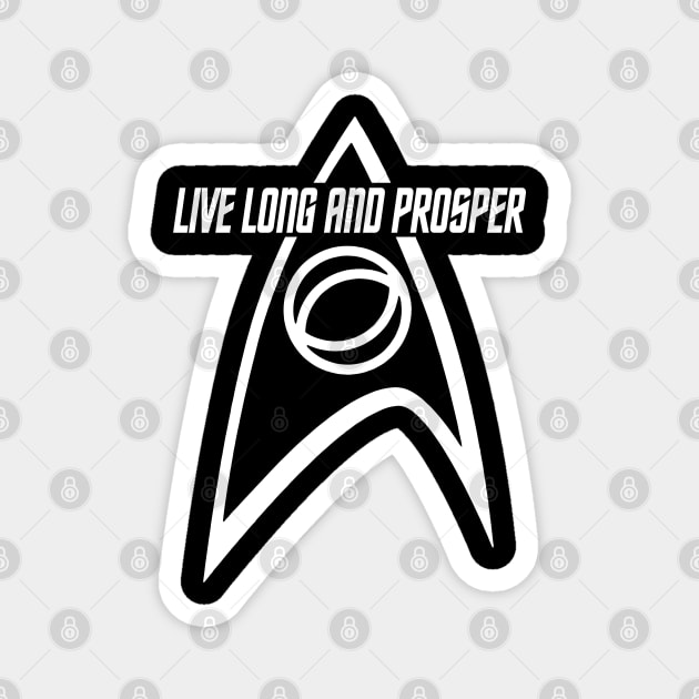 STAR TREK - Live Long and Prosper 2.0 Magnet by ROBZILLA