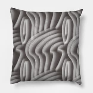 Grunge Grey Pillow