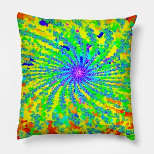 Psychedelic Fractal Pillow