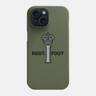 1st Regiment of Foot Phone Case