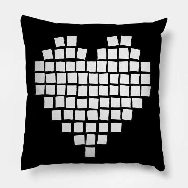 Heart Pillow by PoppetKandyRoniJacks