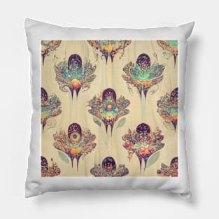 Elegant gems of yesteryear III Pillow