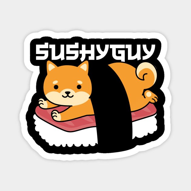 Sushiba light Magnet by The Sushyguy Merch Store