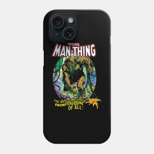 VINTAGE HORROR MAN-THING 1974 Phone Case