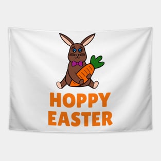 HOPPY Easter Bunny Carrot Tapestry