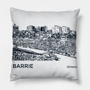 Barrie Ontario Pillow