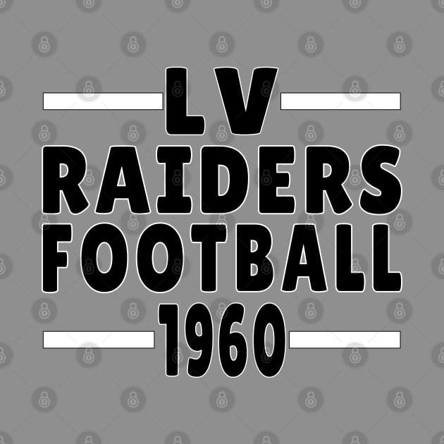 LV Raiders Football 1960 Classic by Medo Creations