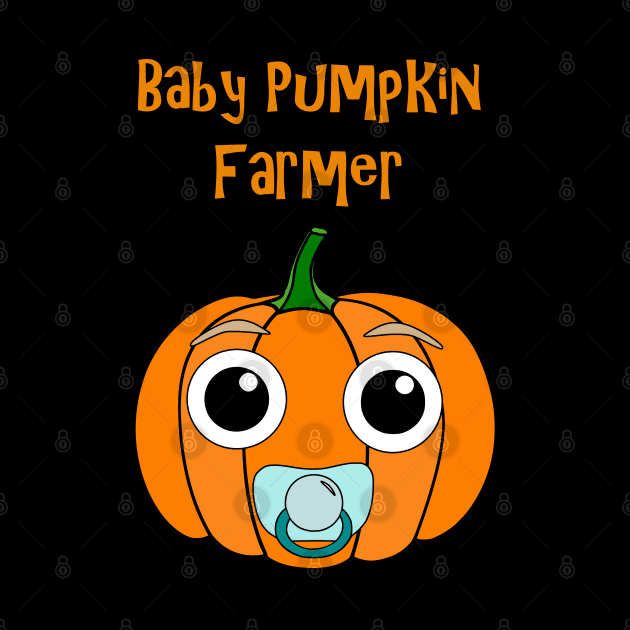 Pregnant Mom Pumpkin Baby Pumpkin Farmer by Mindseye222