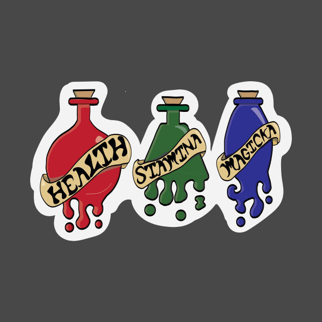 Potions by Actually AJ Art