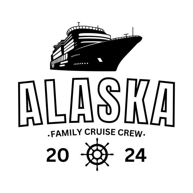 Family Cruise Trip To Alaska 2024 by TreSiameseTee