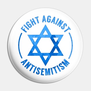 Fight Against Antisemitism Pin