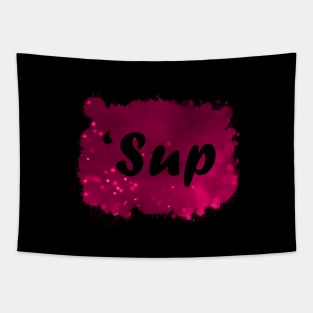 'Sup 80's Funny Design Tapestry