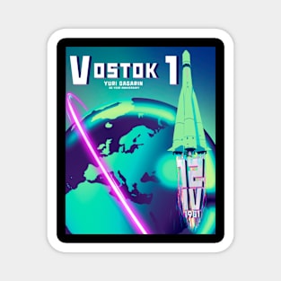 Vostok 1 60th Anniversary Globe Magnet