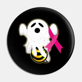 Boo Bees Breast Cancer Awareness Halloween Pin