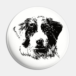 Australian Shepherd gift for Aussie Owners Pin