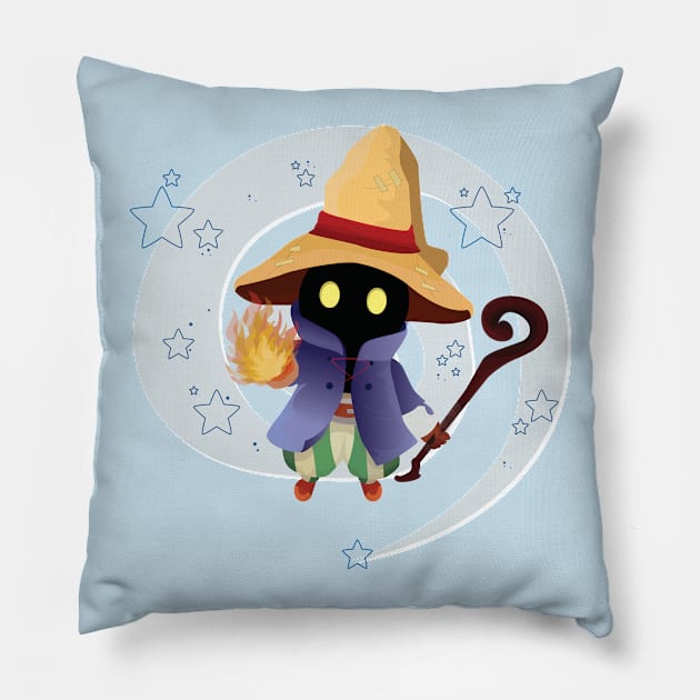 The Black Mage Pillow by diegowl