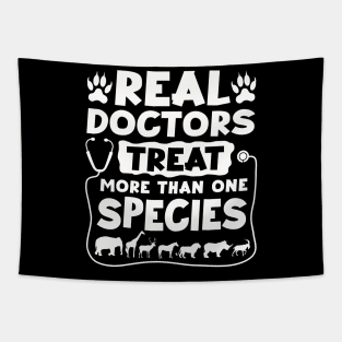 Cool Veterinarian Design For Men Women Veterinary Pet Doctor Tapestry