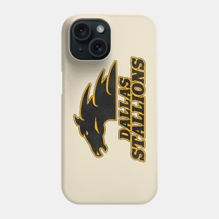 Defunct Dallas Stallions Roller Hockey Phone Case