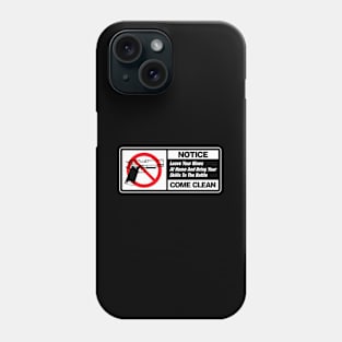 Leave Your Nines At Home Phone Case