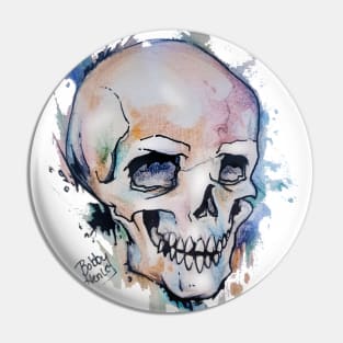 Henley Skull design #1 Pin
