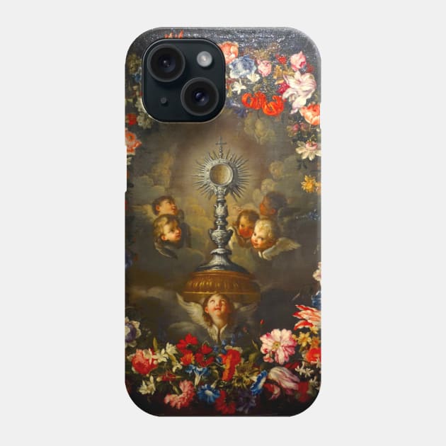 Children With Flower Phone Case by faiqawaheed