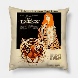 Ad for The Tiger's Coat Pillow