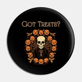 Trick or treats? Halloween night Pin