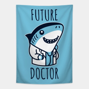 Future Doctor Shark Tapestry