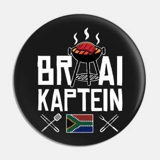 Braai Kaptein South Africa Family BBQ Pin