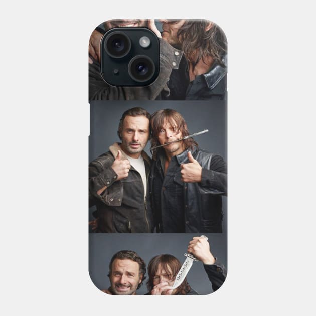 Rick and Daryl Phone Case by KelseyC91