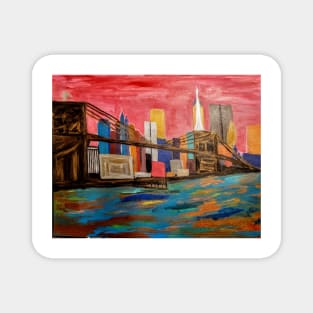 Brooklyn Bridge Magnet