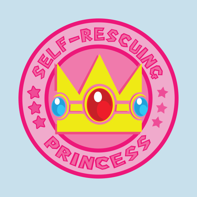 Discover Self Rescuing Princess - Princess - T-Shirt